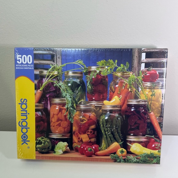 Springbok Canned Veggies 500 piece puzzle - Picture 1 of 2